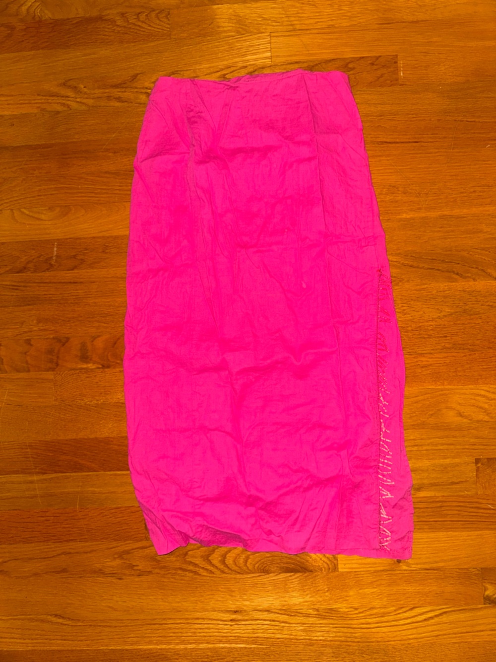 Zara Women’s Hot Pink Midi Skirt